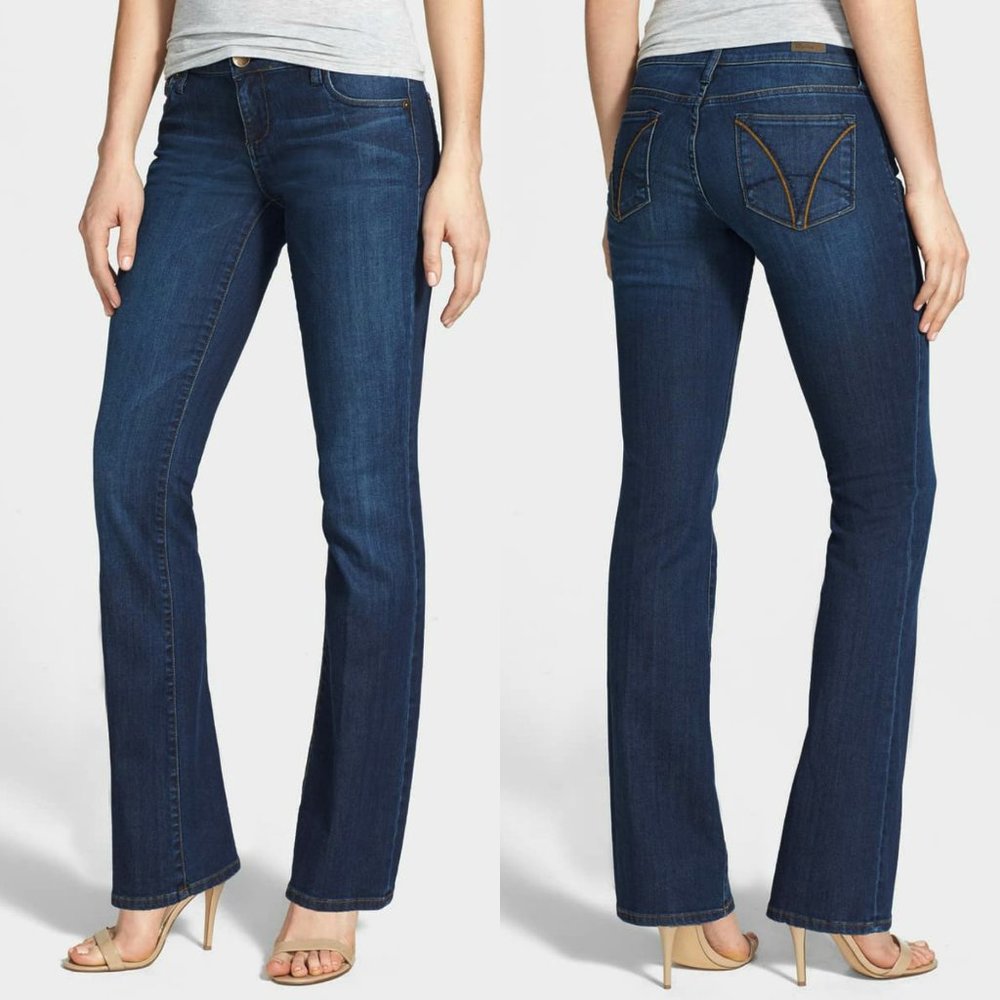 Kut From The Kloth Farrah Baby Bootcut Jeans